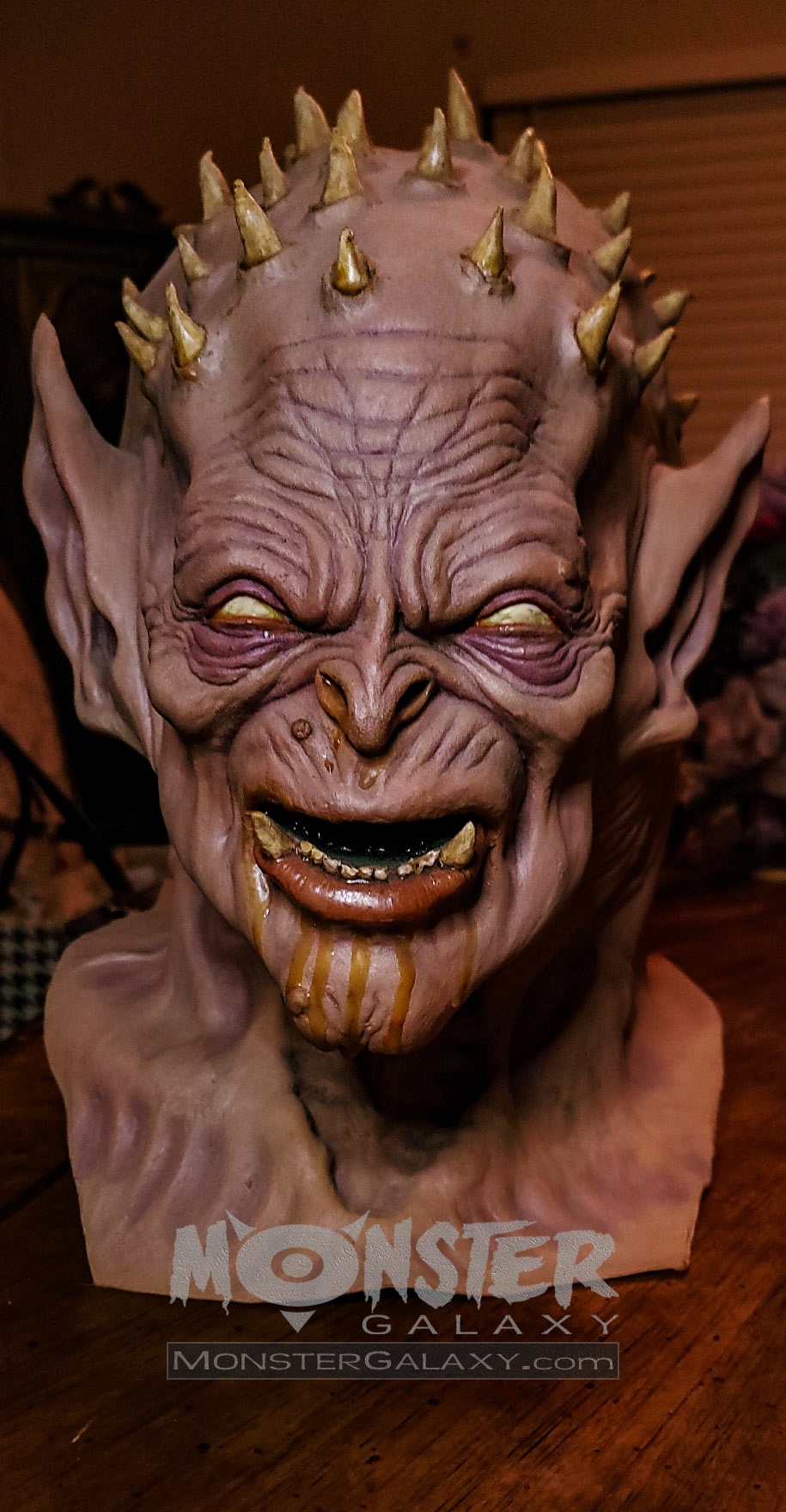 Harry Inman Hex The Horned Demon Latex Mask 1:1 scale Bust from Dark Studios